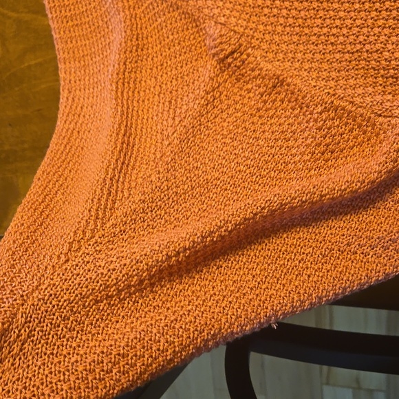 Staccato Rose Orange Knit Sweater - Picture 4 of 4